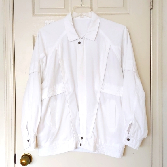 Men's Cotton Blended Lightweight Full Zip Jacket with lining and pockets. - Picture 1 of 6